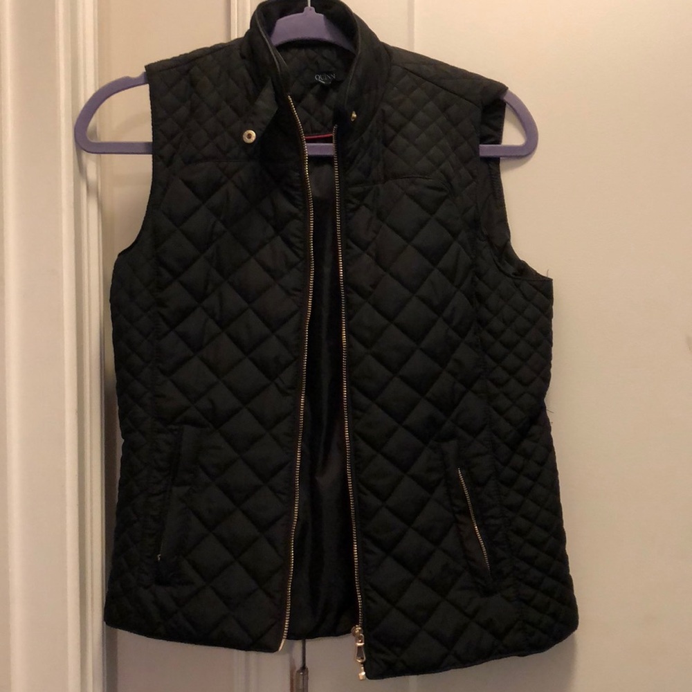 Black Puffer Vest